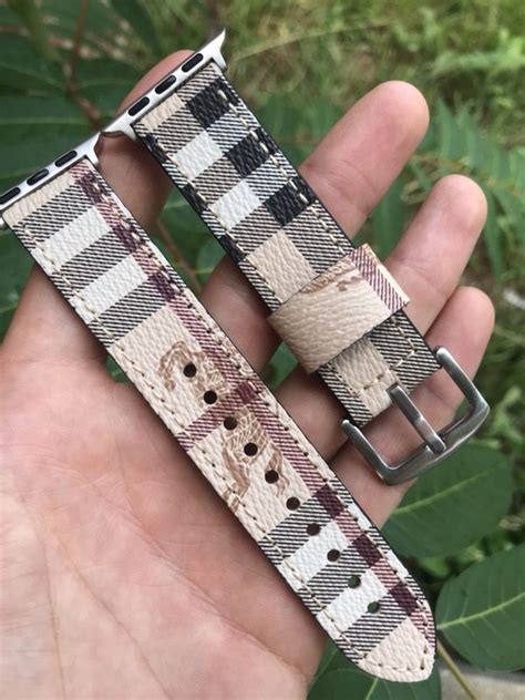 burberry iphone watch band|Burberry apple watch band 44mm.